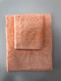 Set asciugamani 1+1 in spugna "Charlotte" - Carrara