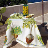 Runner 100% Lino “Limonaia” - Tessitura Toscana Telerie