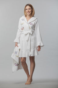Accappatoio con Farfalle "Alice" - Maryplaid