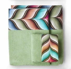 Set asciugamani 1+1 in spugna "Green Attitude" - Carrara Premoli Di Bella