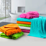 Set asciugamani 1+1 in spugna "Charlotte" - Carrara