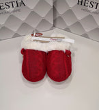 Pantofole in eco pelliccia fiocchetto - Maryplaid
