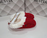 Pantofole in eco pelliccia fiocchetto - Maryplaid