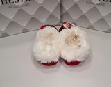 Pantofole in eco pelliccia fiocchetto - Maryplaid