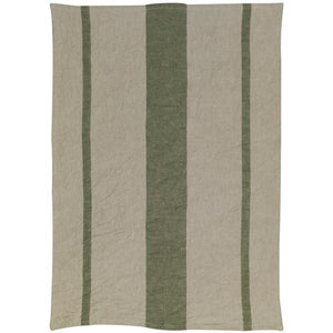 Strofinaccio 100% Lino "Buttero" Verde - Tessitura Toscana Telerie